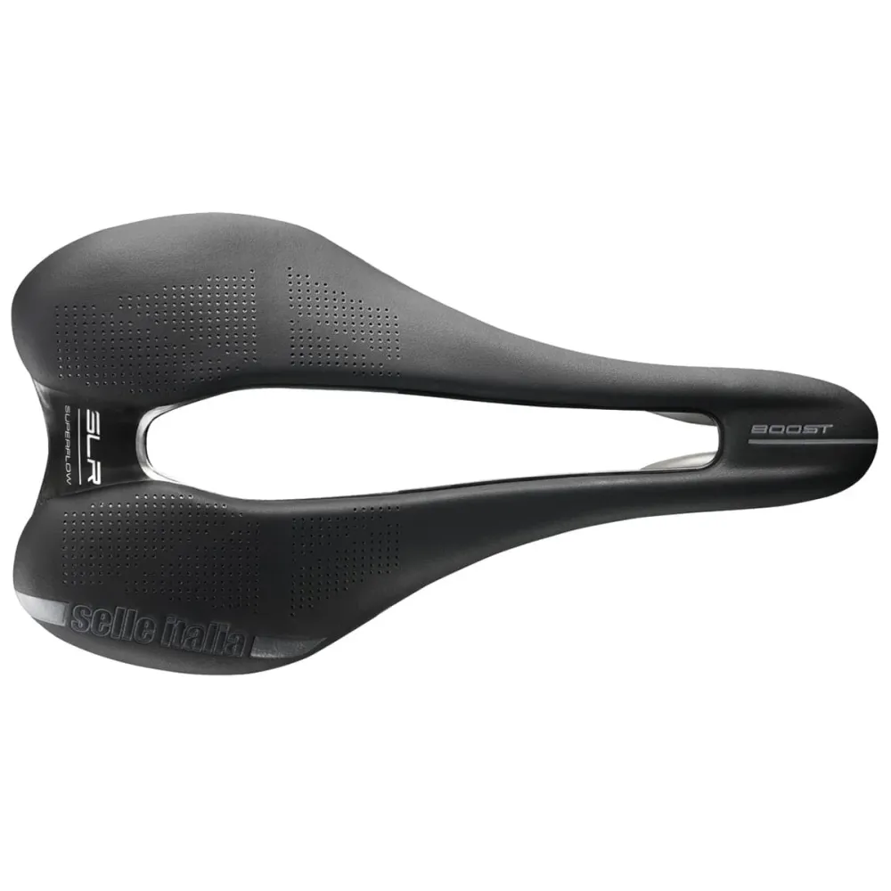 Siodełko SELLE ITALIA SLR BOOST SUPERFLOW S Rails TI316 Black