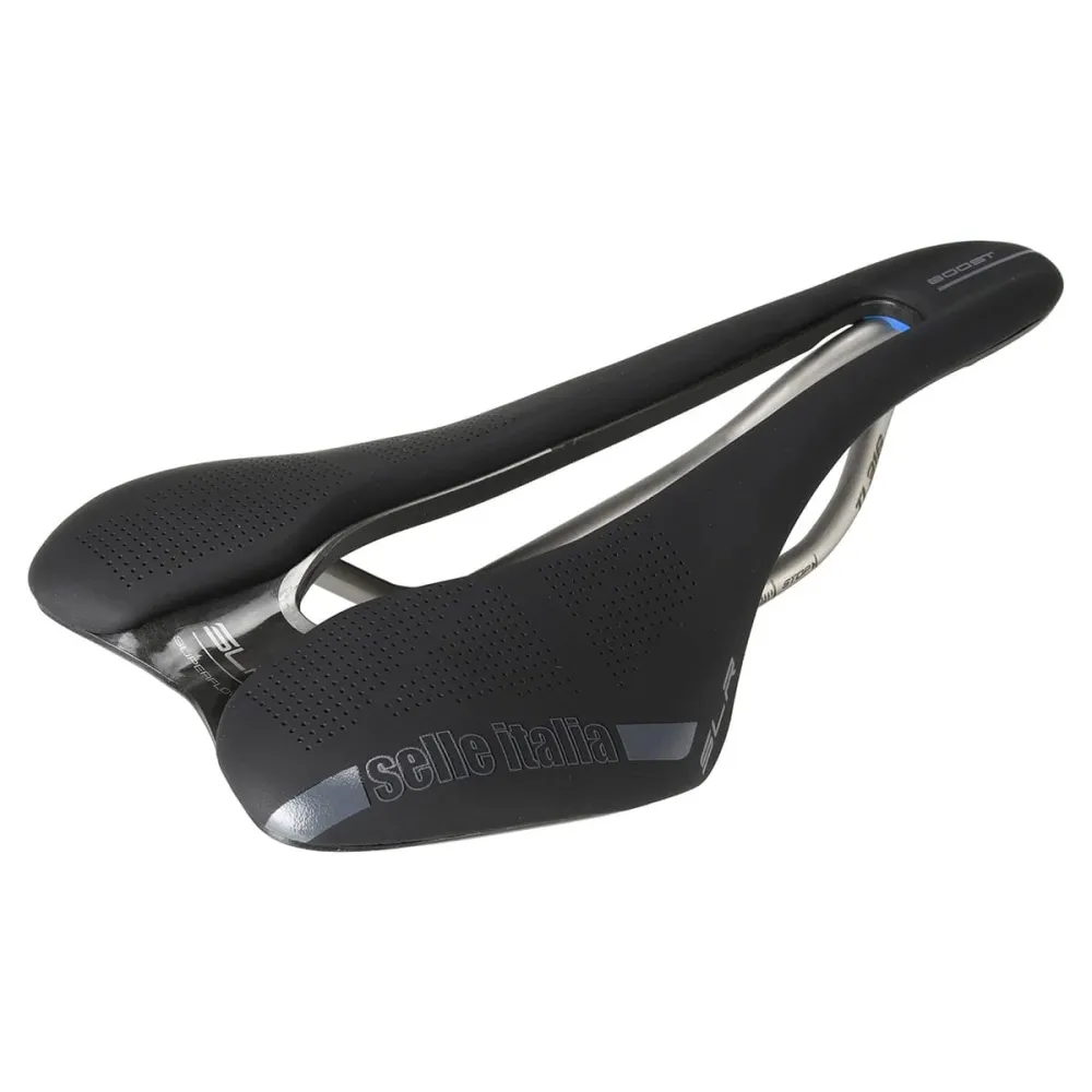 Siodełko SELLE ITALIA SLR BOOST SUPERFLOW S Rails TI316 Black