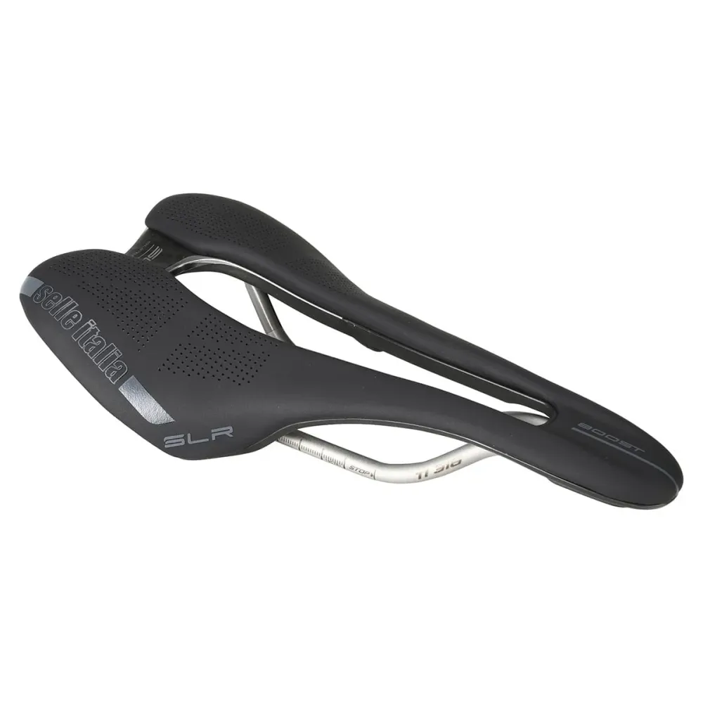 Siodełko SELLE ITALIA SLR BOOST SUPERFLOW S Rails TI316 Black