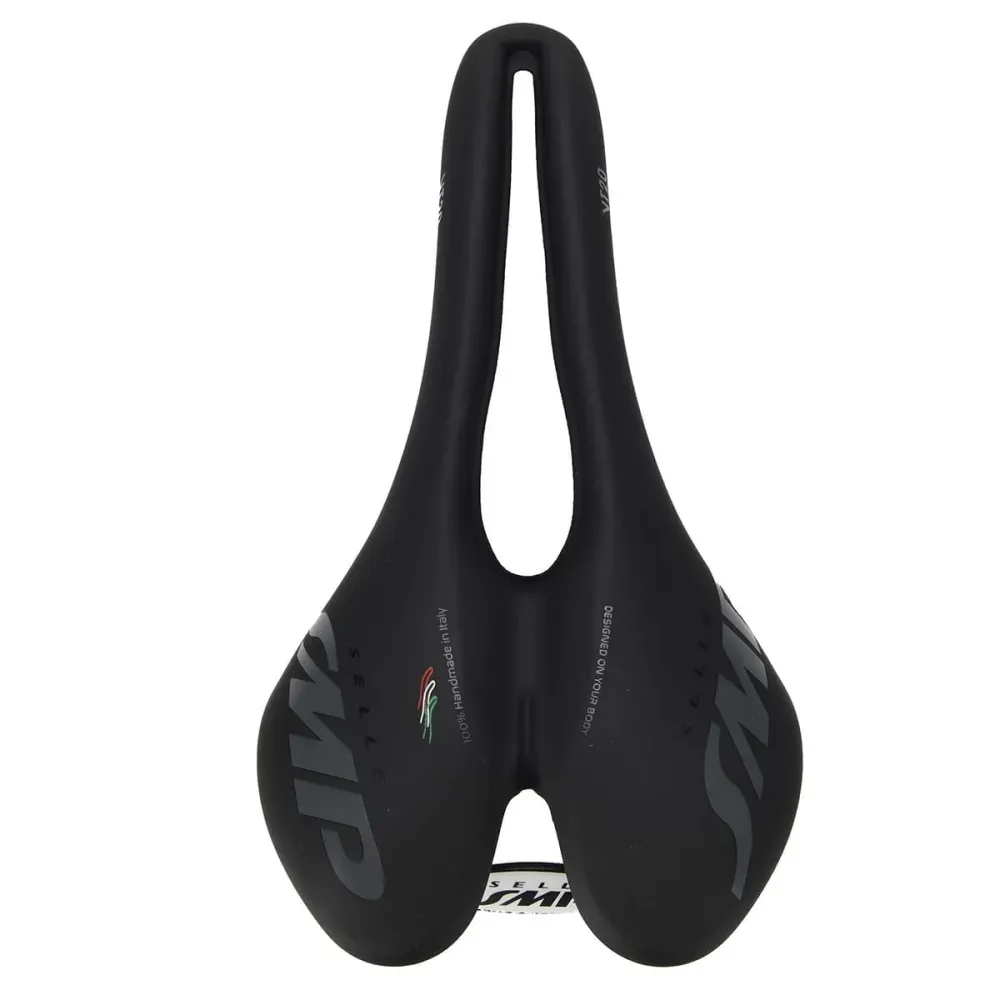 Siodełko SMP VT20 szerokość 142 mm stalowe szyny czarne