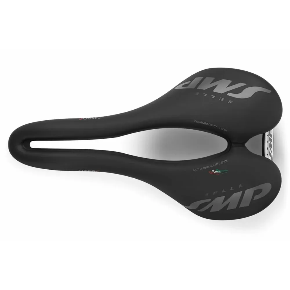 Siodełko SMP VT20C Szerokość 144 mm Szyny karbonowe Czarne