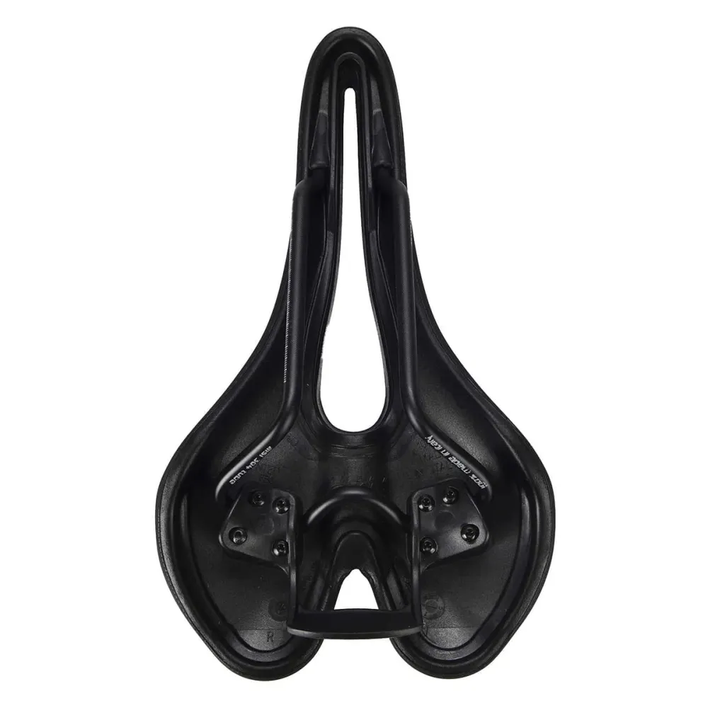 Siodełko SMP VT30 Szerokość 155 mm Szyny stalowe Czarne