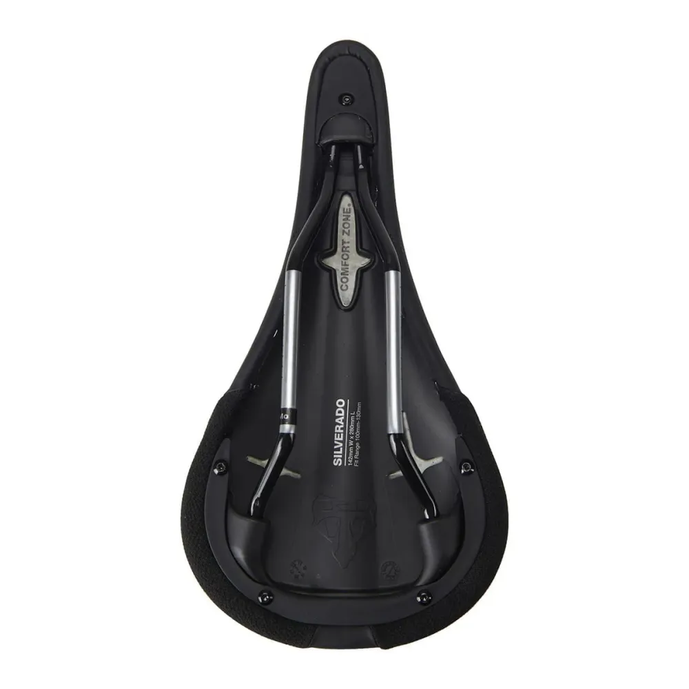 Siodełko WTB SILVERADO 142 mm z szynami CrMo czarne