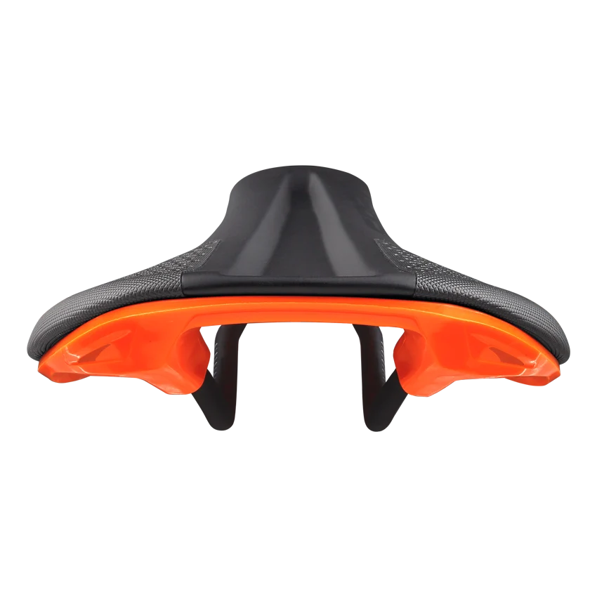 Siodło skórzane SPANK SPIKE 160 CrMo Rails Orange