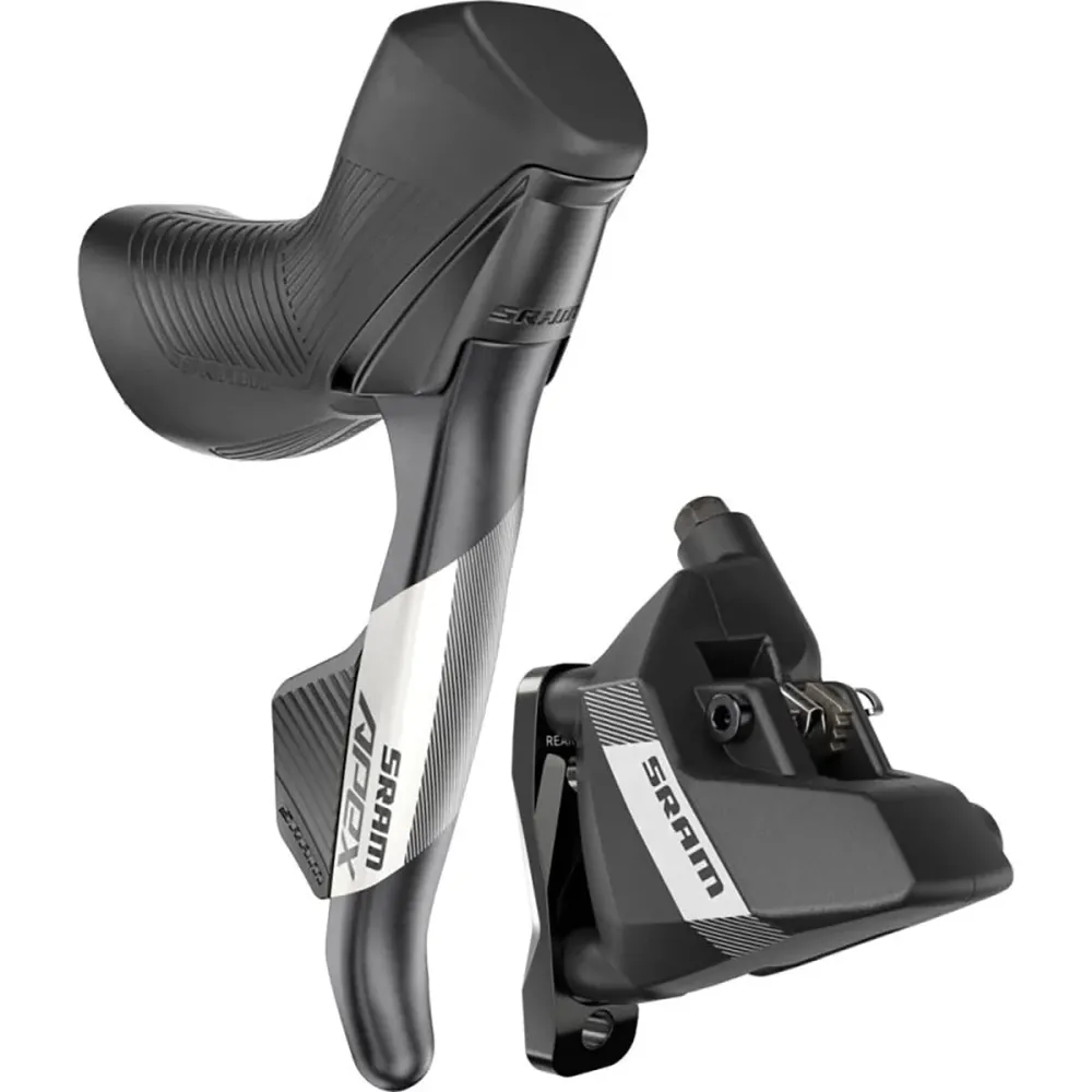 SRAM APEX AXS D1 HRD 12V Flat Mount Discless Straight Dźwignia i zacisk tylny