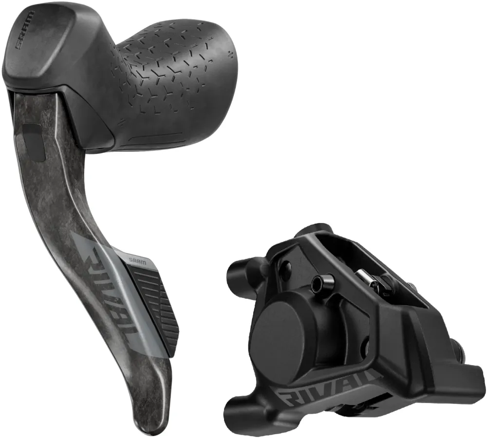 Klamkomanetka + zacisk SRAM Rival eTap AXS E1 przód