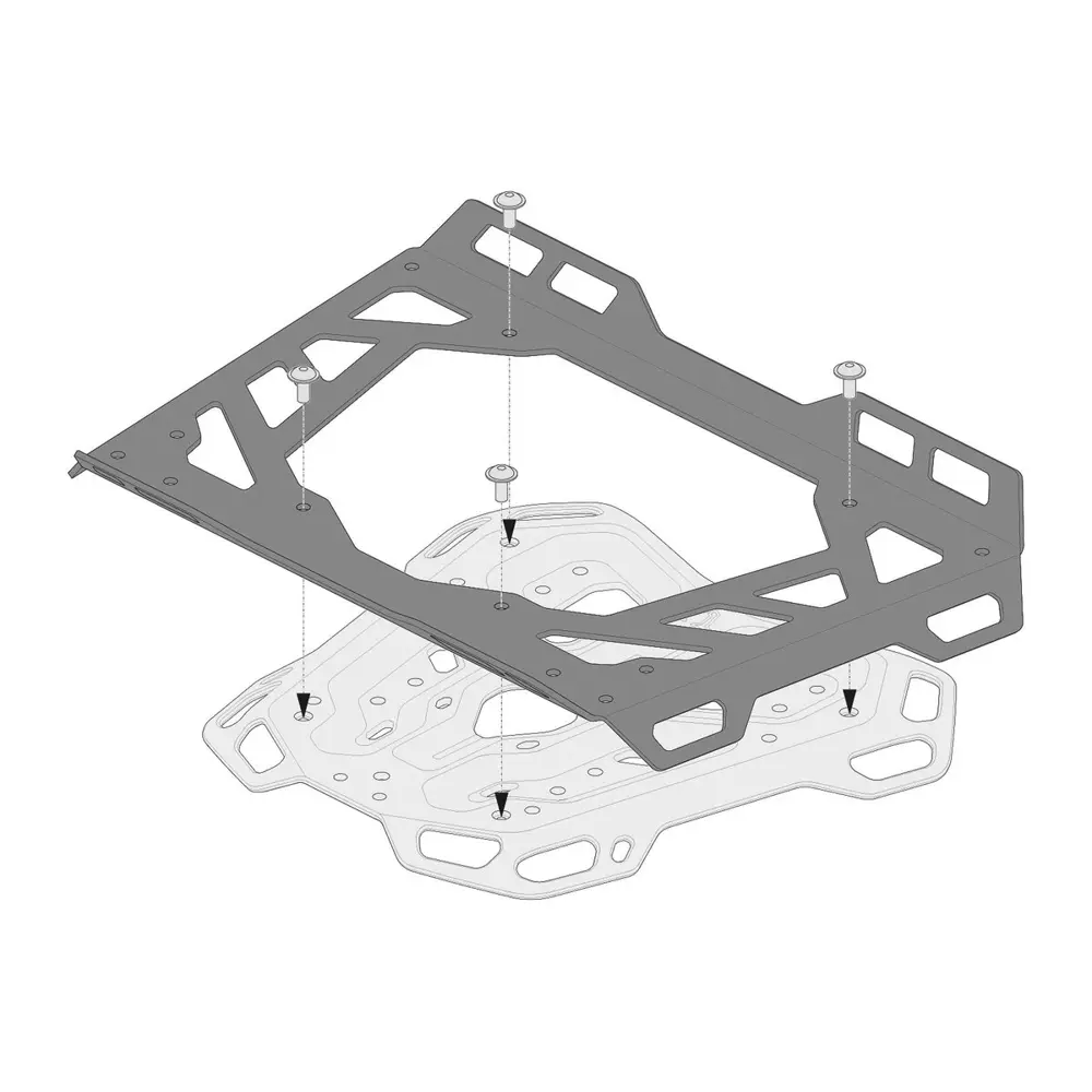SW-Motech Przedłużka bagażnika Adventure