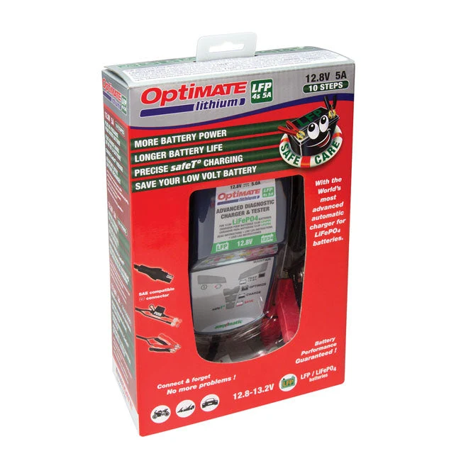 TecMate Optimate Ładowarka do akumulatorów litowych 4S 5A