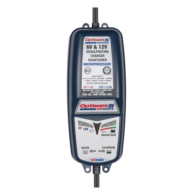 TecMate Optimate Ładowarka 5 Volt Matic 6/12V