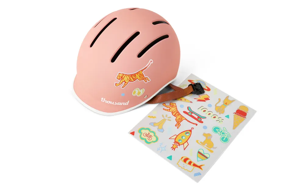 Kask Thousand Junior - Power Pink XS