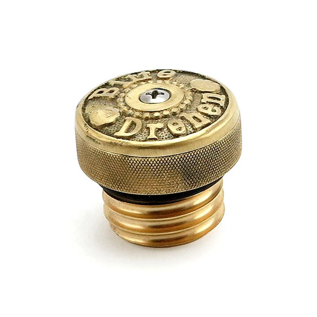 Wannabe Choppers Bitte Drehen Gas Cap Brass HD 83-95