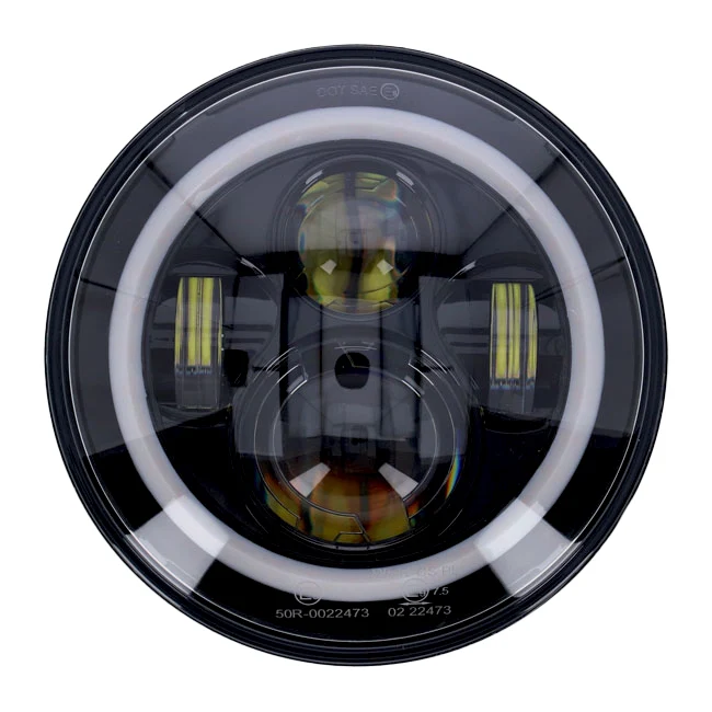Wkład reflektora motocyklowego LED SMP Beam Halo 7"