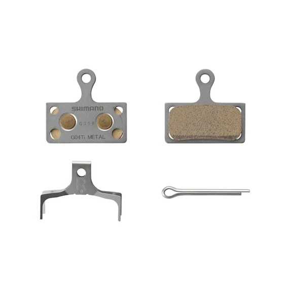Wkładki metalowe SHIMANO G04TI-MX