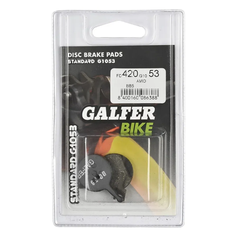 Wkładki półmetaliczne GALFER PERFORMANCE Avid BB5