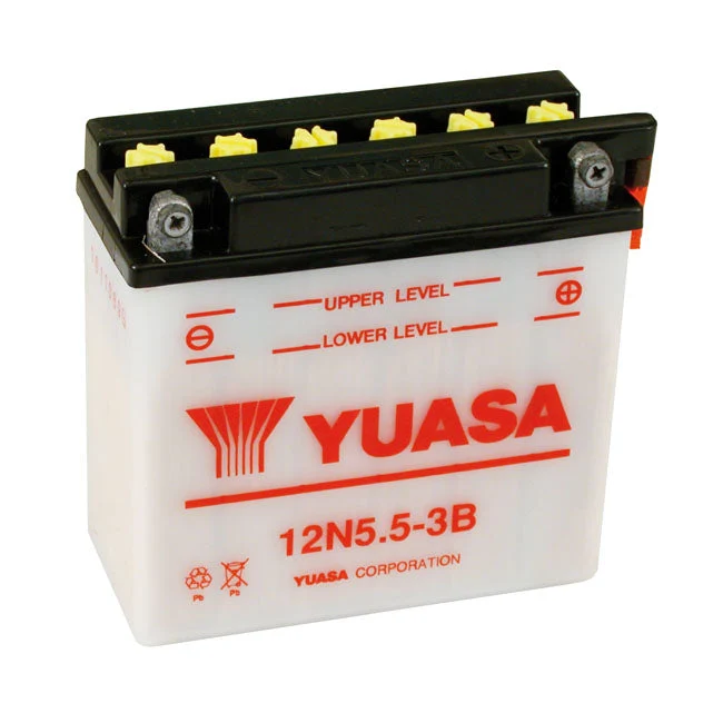 Yuasa 12N5.5-3B 12V akumulator kwasowo-ołowiowy 5.5Ah 55CCA