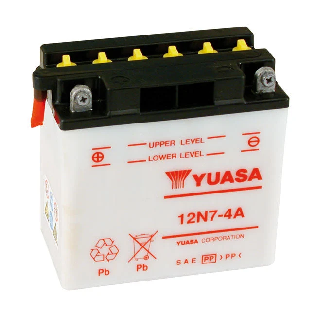 Yuasa 12N7-4A Akumulator kwasowo-ołowiowy 12V 7Ah 70CCA