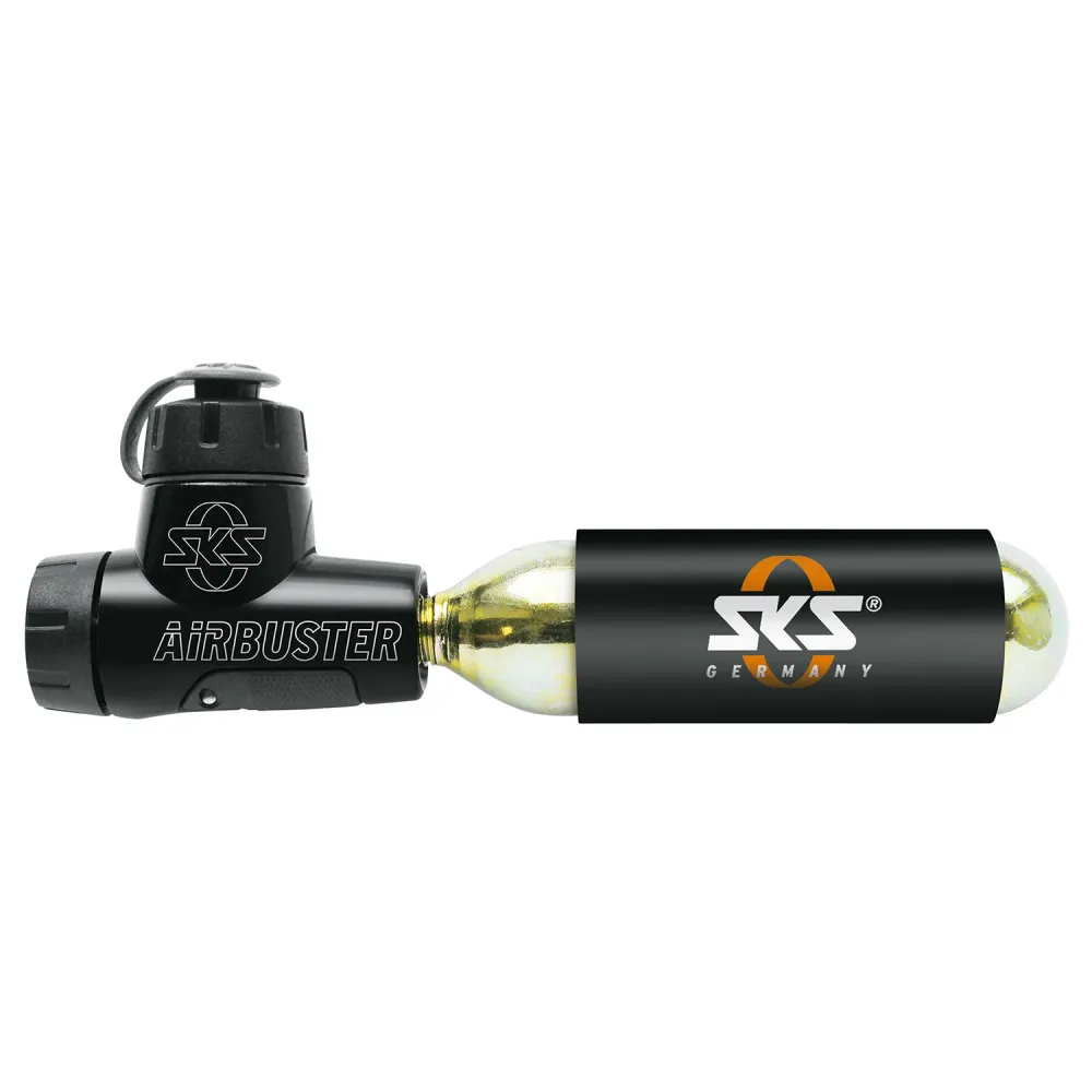 Zapalnik CO2 SKS GERMANY AIRBUSTER + gwintowany nabój CO2 16 g (x1)