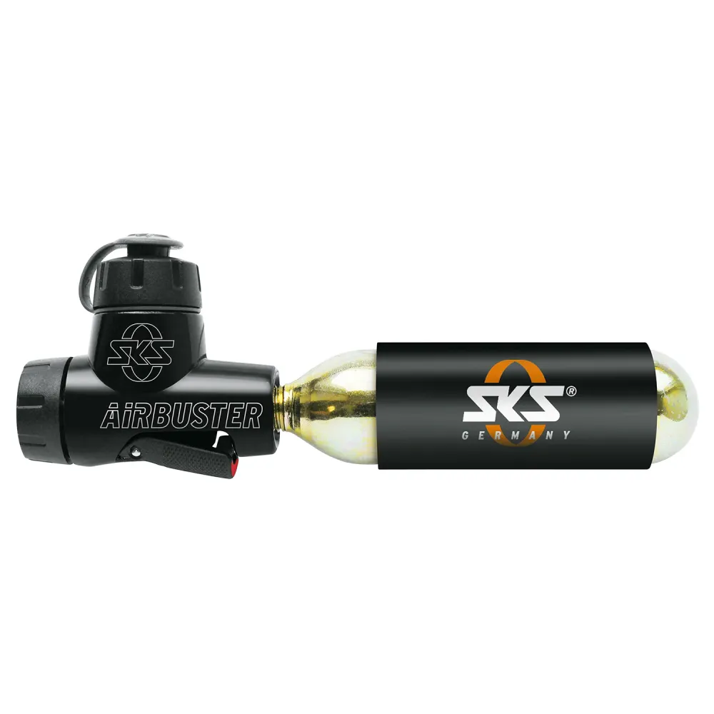 Zapalnik CO2 SKS GERMANY AIRBUSTER + gwintowany nabój CO2 16 g (x1)