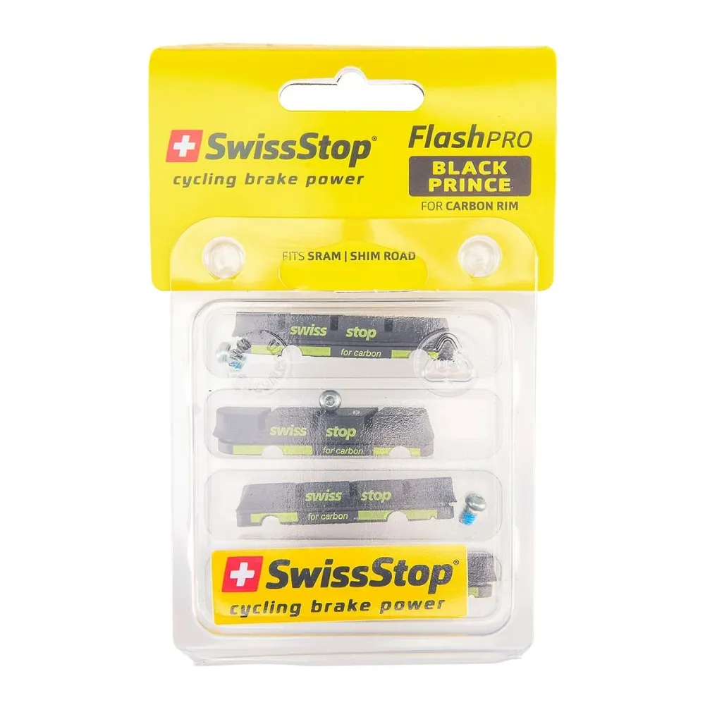 Zestaw 4 butów SWISS STOP FLASH Black Carbon