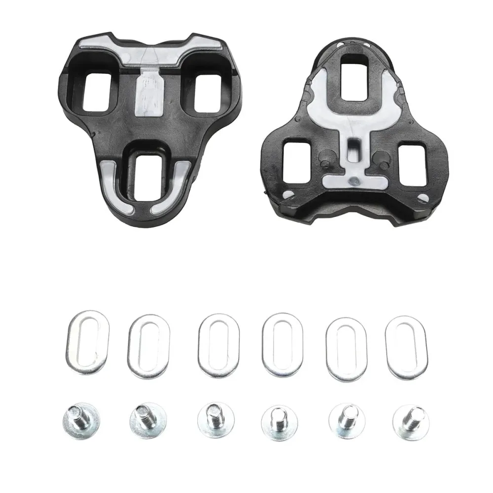 Zestaw klinów VELOX ANTI-SLIP do pedałów LOOK KEO Black 0°