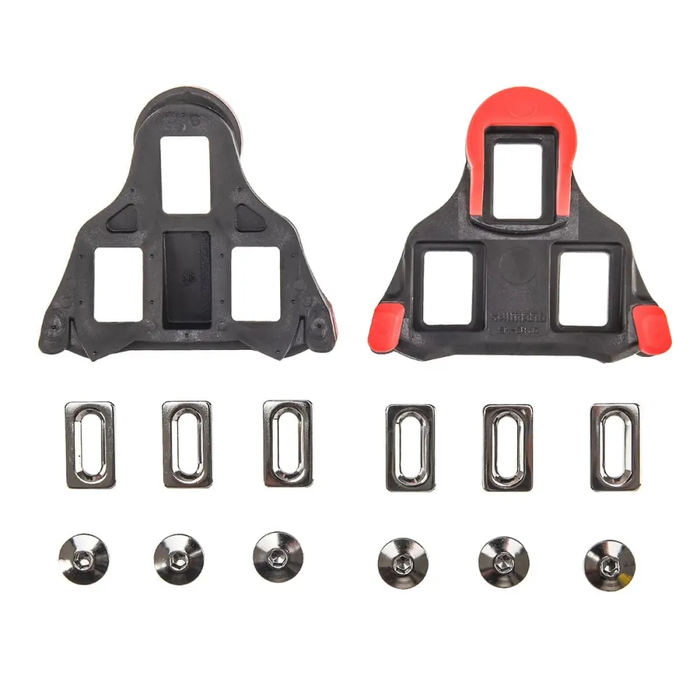 Zestaw podkładek SHIMANO SPD-SL Red 0° SM-SH10