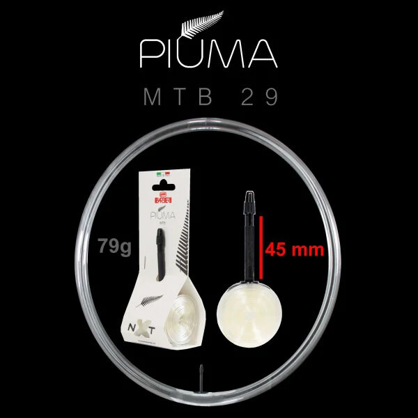 Dętka Barbieri NXT Piuma MTB 29x2.0/2.6 - zawór Presta 45mm