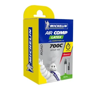 Dętka Michelin Air Comp Latex 700x22/23 Zawór Presta 60mm