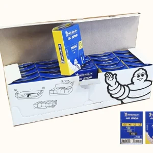 Pudełko 20 dętek Michelin Air Stop A1 700×18/25 zawór Presta 40mm