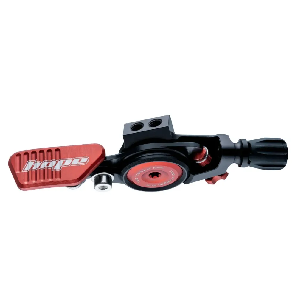 HOPE Seatpost Control Black/Red – dźwignia sterująca teleskopową sztycą podsiodłową