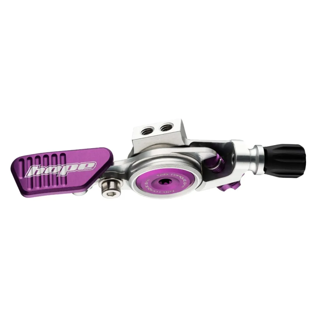 HOPE Silver/Purple Seatpost Control