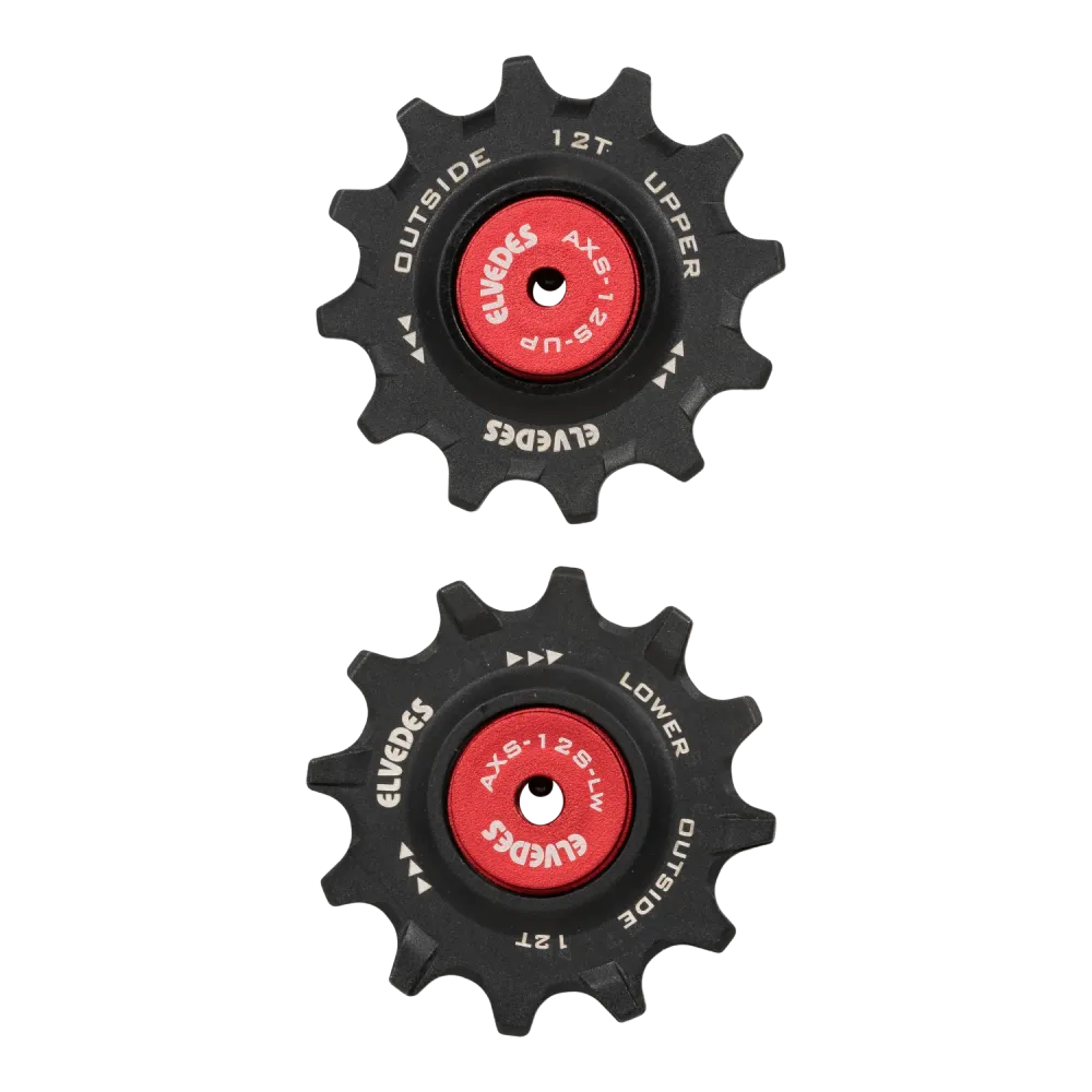 ELVEDES 12T Sram Red/Force AXS 12V Kółka przerzutki Łożyska ceramiczne NW