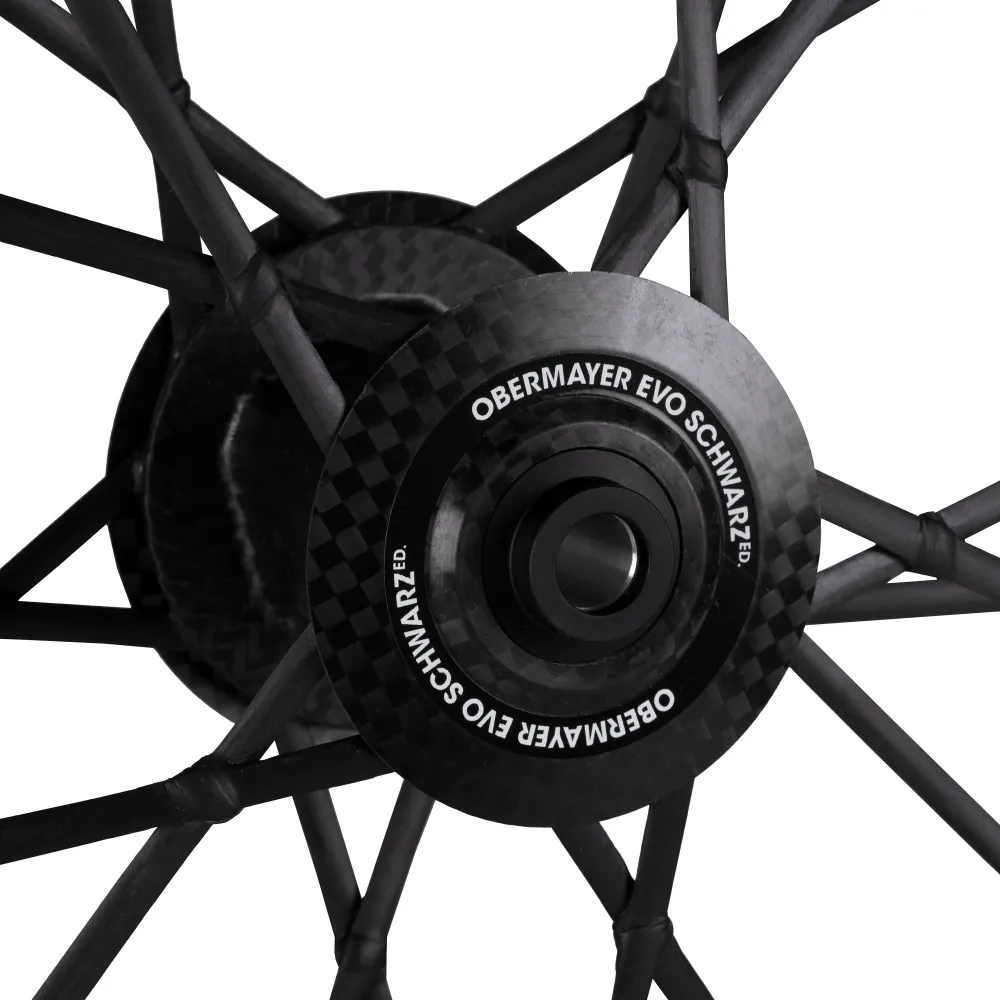 Para kół Lightweight Obermayer EVO Schwarz ED Tubeless Disc