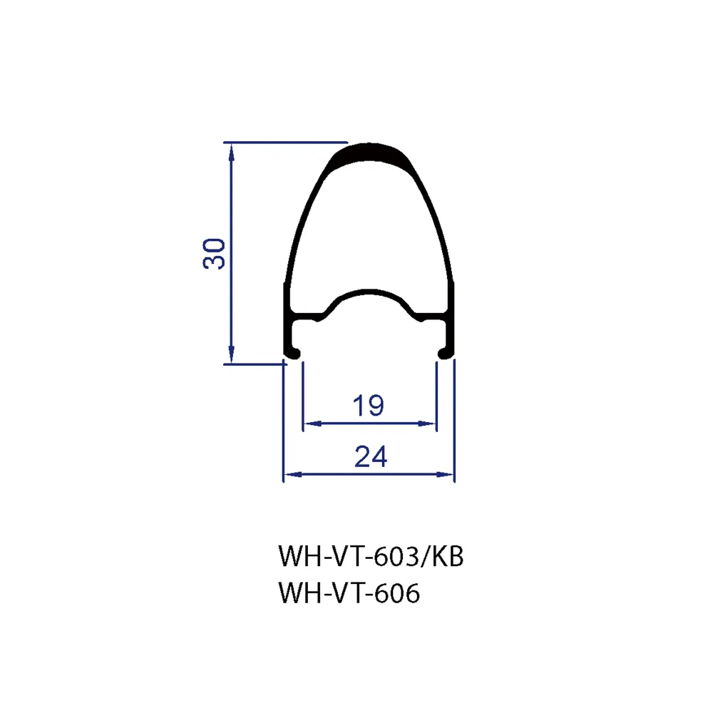 Koł Vision Trimax 30 KB z hamulcem szczękowym