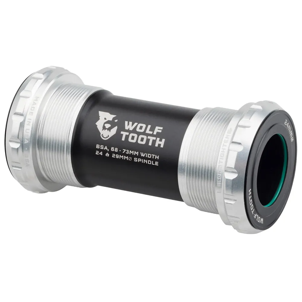 Mechanizm korbowy WOLFTOOTH BSA DUB 29mm Raw Silver