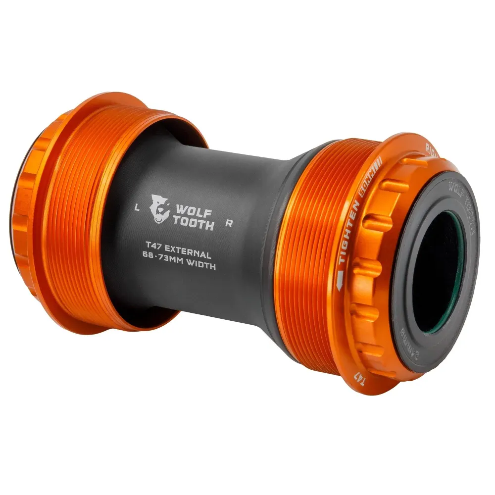 Mechanizm korbowy WOLFTOOTH T47 External 29mm SRAM DUB Orange
