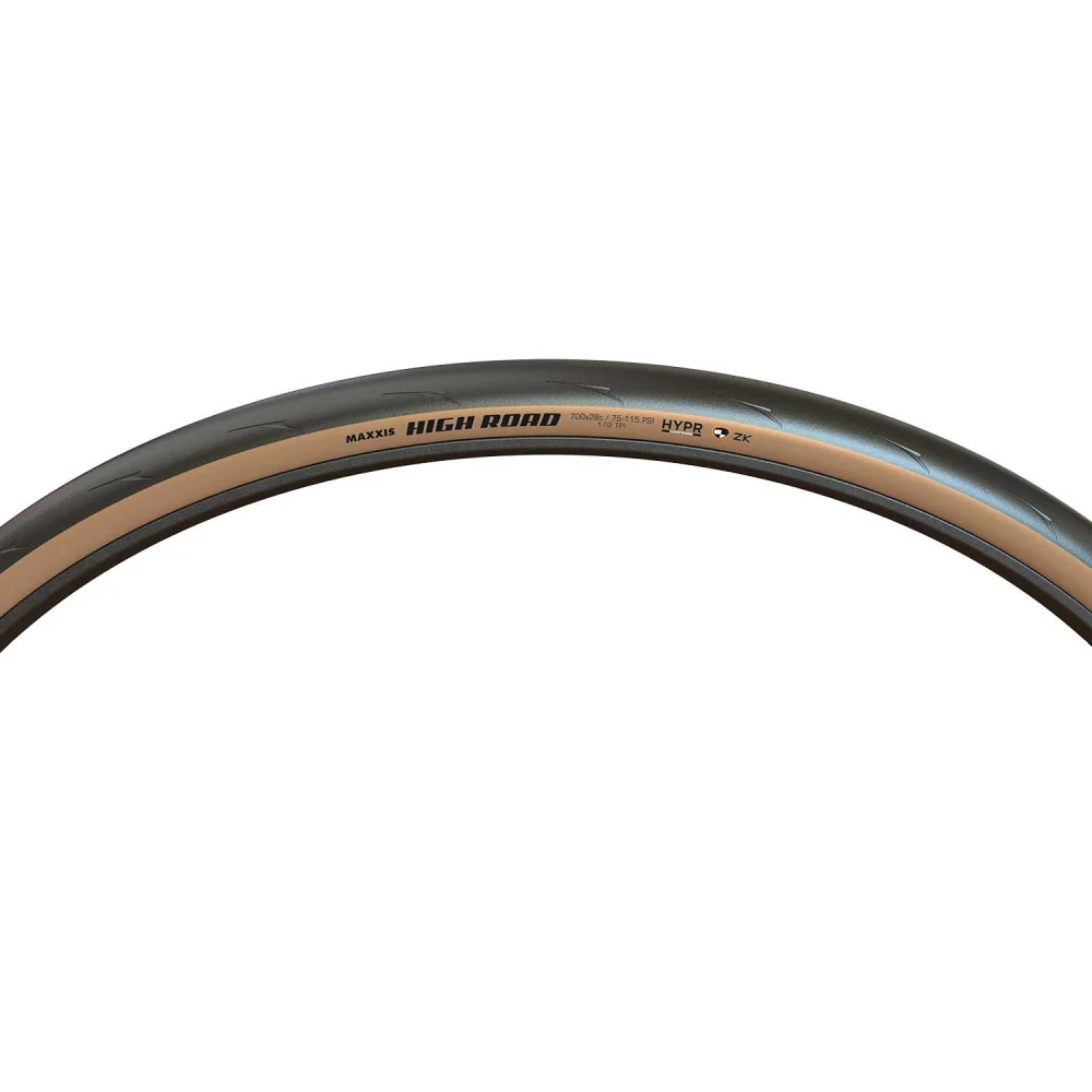Opona MAXXIS HIGH ROAD Gen2 700x25c TubeType Soft Brown