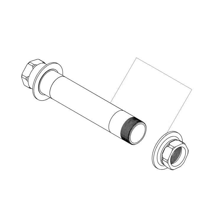 Wewnętrzna oś przedniego koł 12x100mm ENVE INNERDRIVE