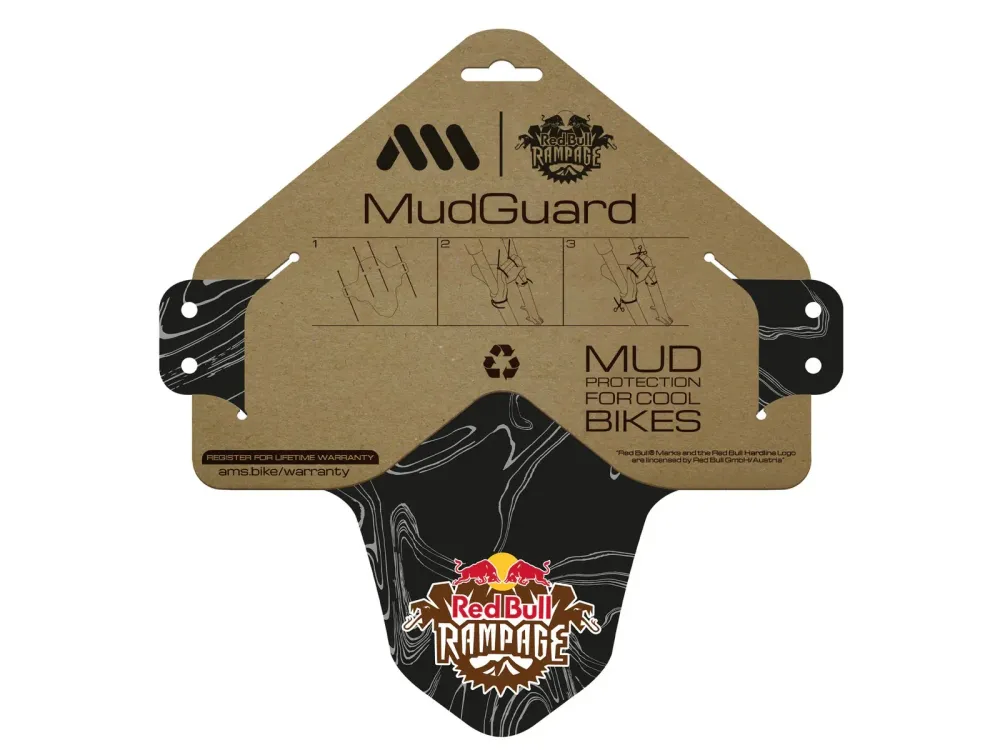 Błotnik ALL MOUNTAIN STYLE Red Bull Rampage Ridgeline White