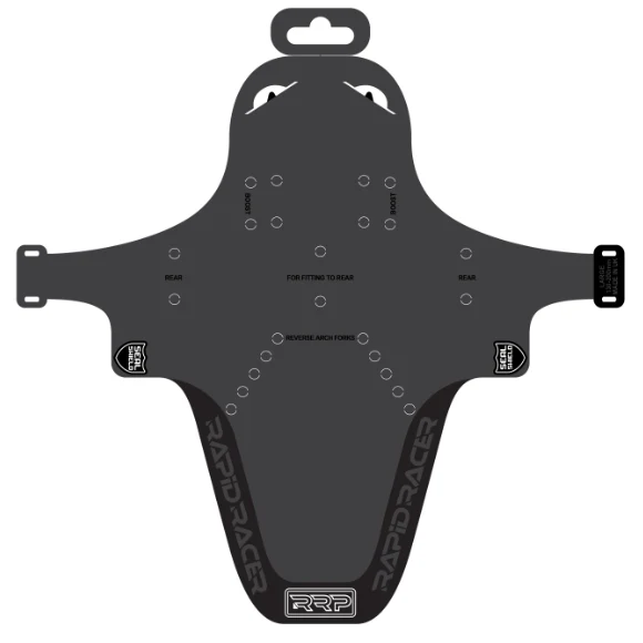 RRP EnduroGuard Duży błotnik (widelce od 120 do 200 mm) Czarny