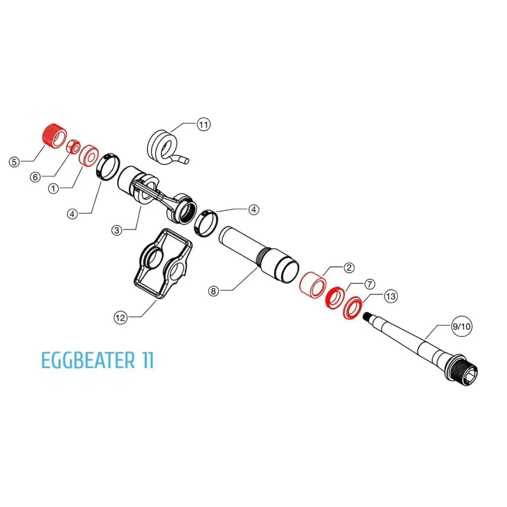 Zestaw regeneracyjny do pedałów CRANKBROTHERS EGGBEATER / CANDY 11 #16229
