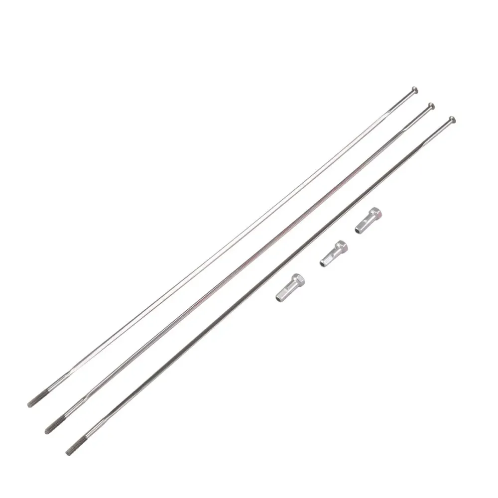 Zestaw 3 prostych szprych ZIPP 202/303 Silver 260 mm