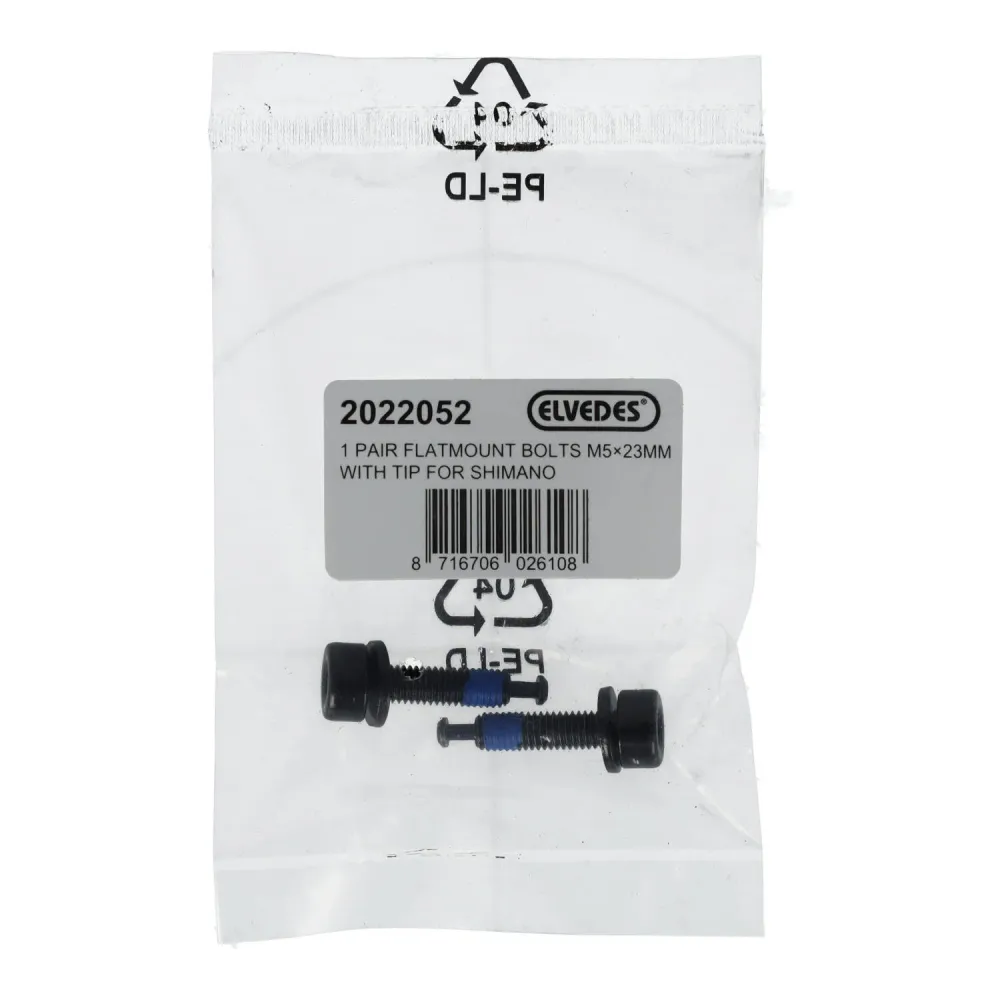 ELVEDES FM Śruba montażowa zacisku tylnego Shimano M5x23 typ C