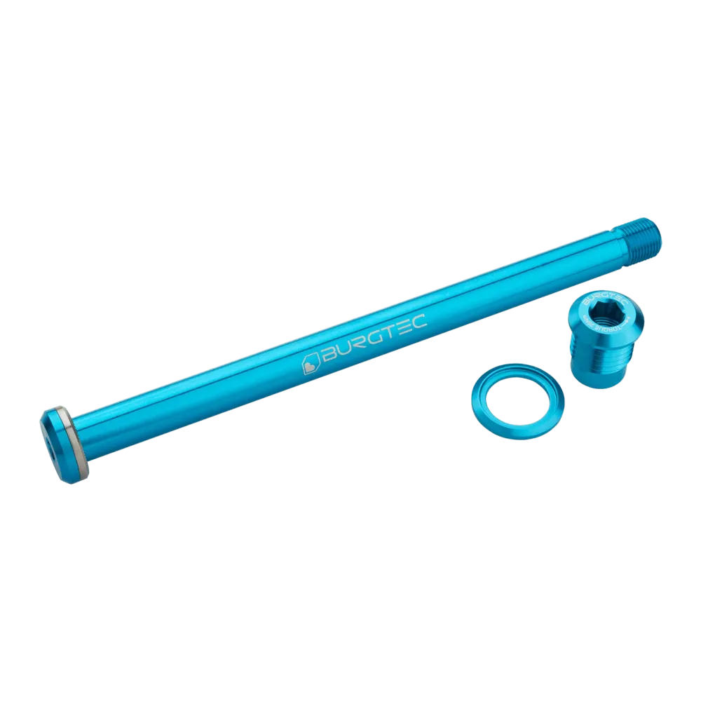 Oś tylnego koł BURGTEC 174 mm do ramy Yeti Turquoise