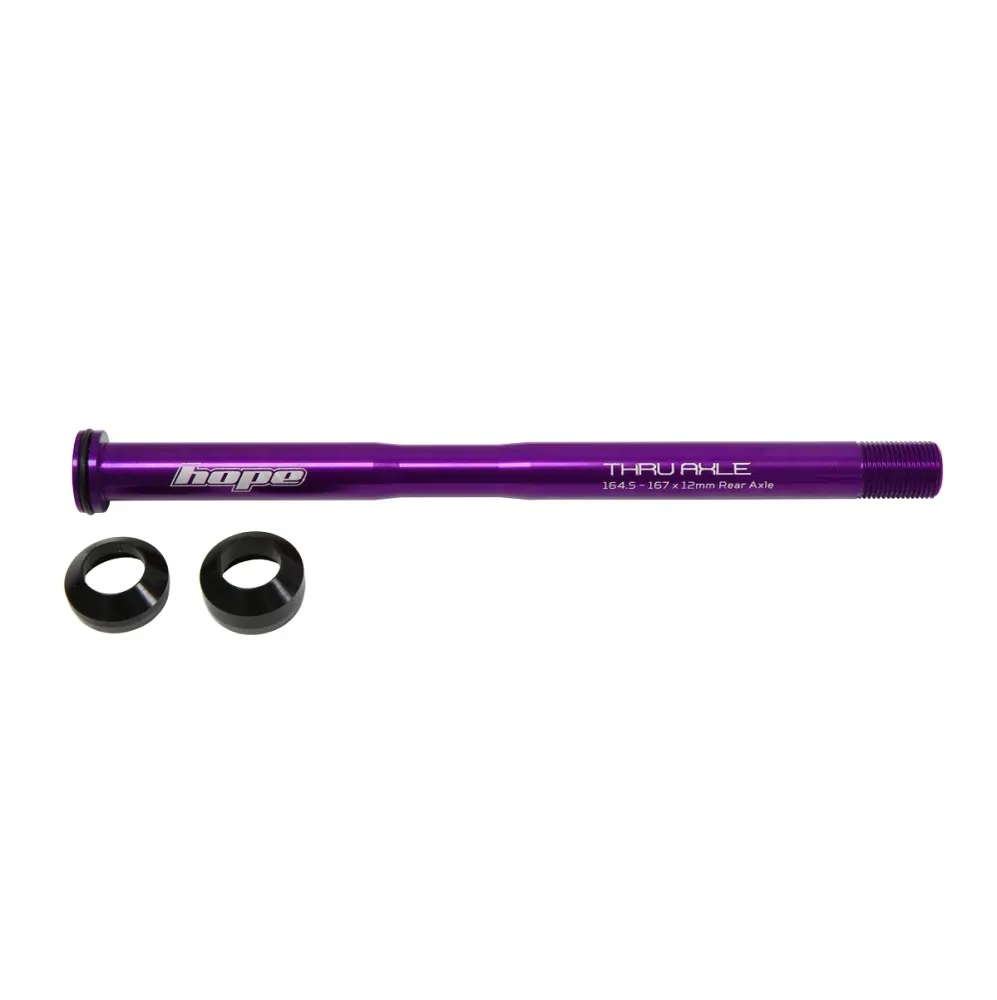 Oś tylnego koł HOPE 164.5-167mm #HTAR167 Purple