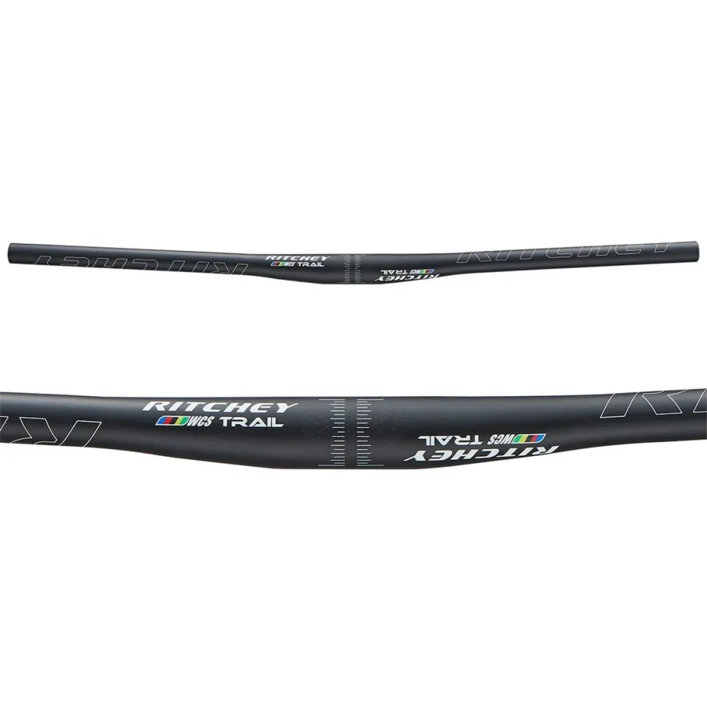 Kierownica RITCHEY WCS TRAIL FLAT Carbon Rise +/-5mm 31.8/740mm czarna